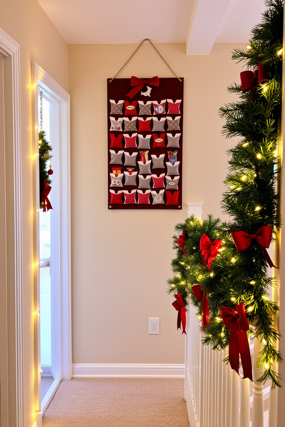 Hallway Christmas Decorating Ideas 18