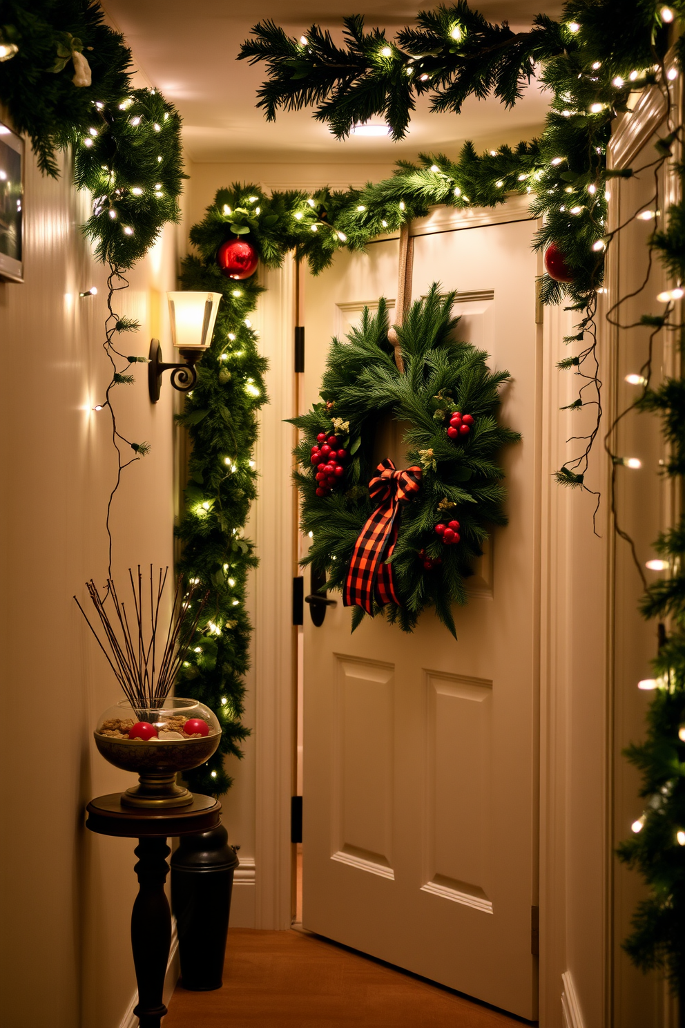 Hallway Christmas Decorating Ideas 19