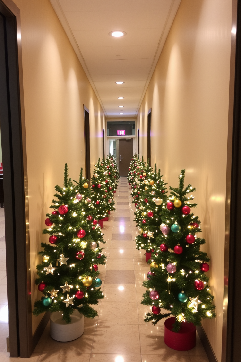 Hallway Christmas Decorating Ideas 4