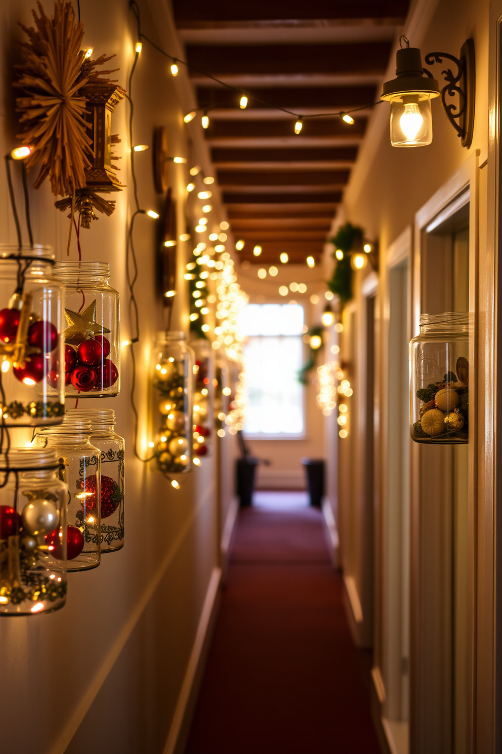 Hallway Christmas Decorating Ideas 6