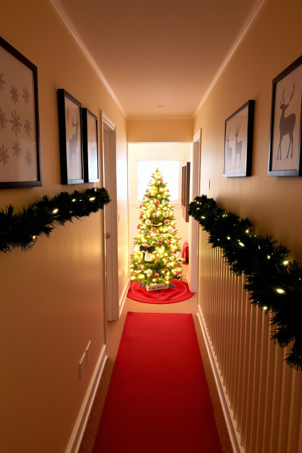 Hallway Christmas Decorating Ideas 7