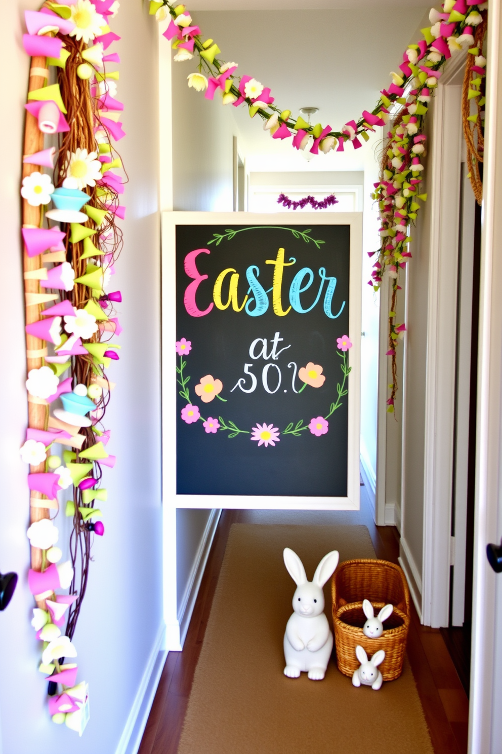 Hallway Easter Decorating Ideas 11