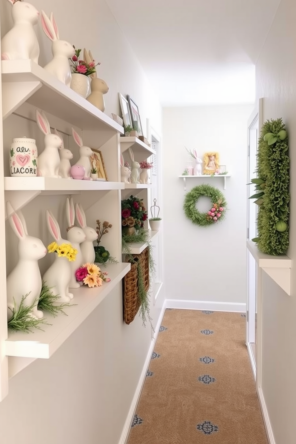 Hallway Easter Decorating Ideas 13