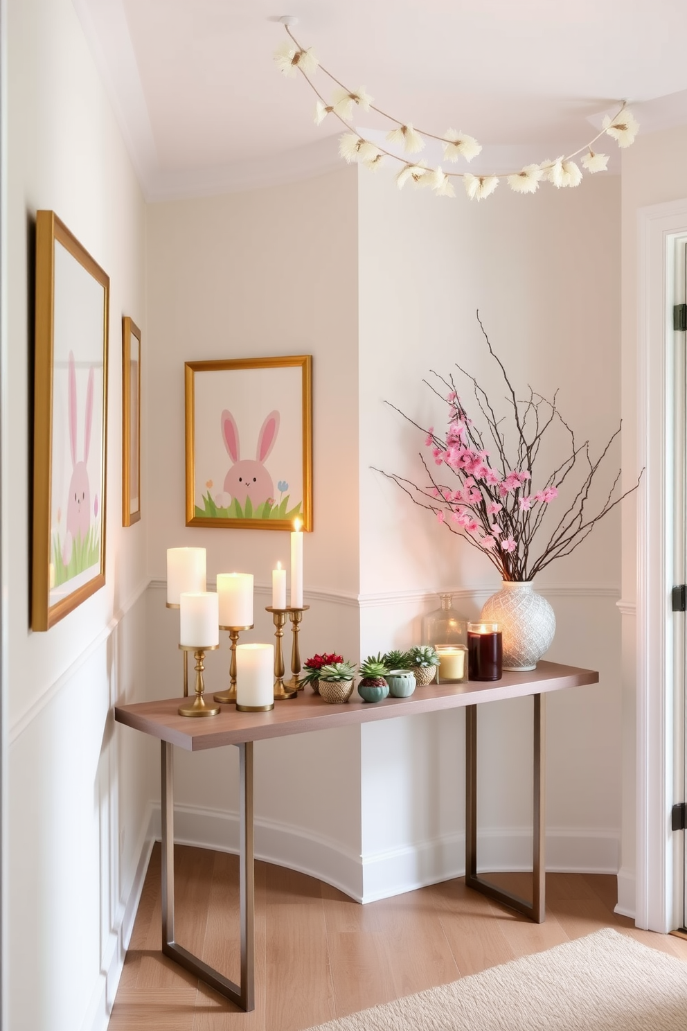 Hallway Easter Decorating Ideas 16