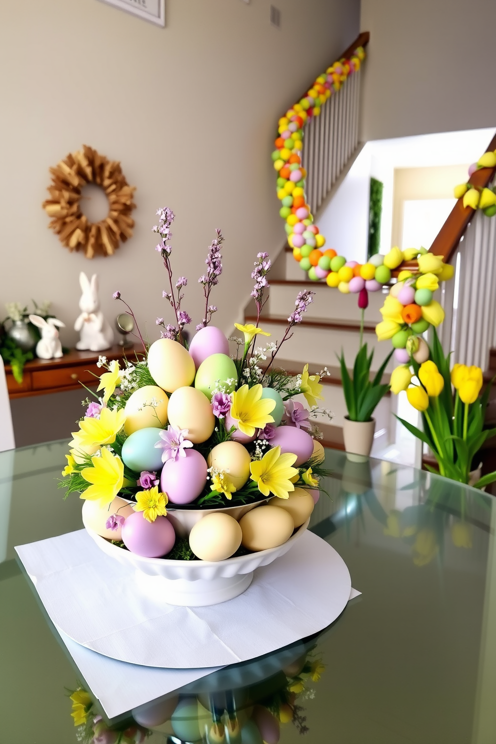 Hallway Easter Decorating Ideas 17