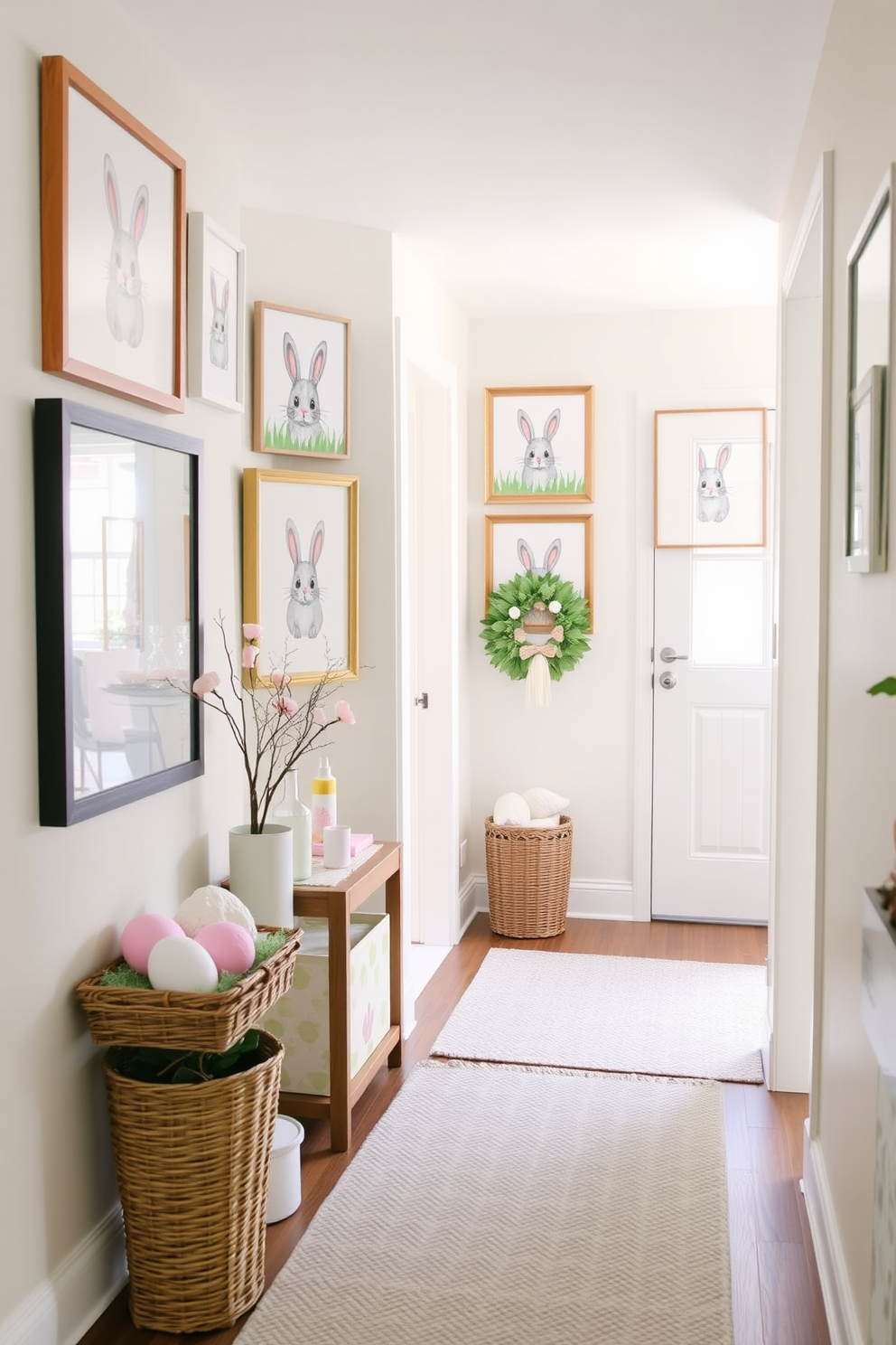 Hallway Easter Decorating Ideas 18