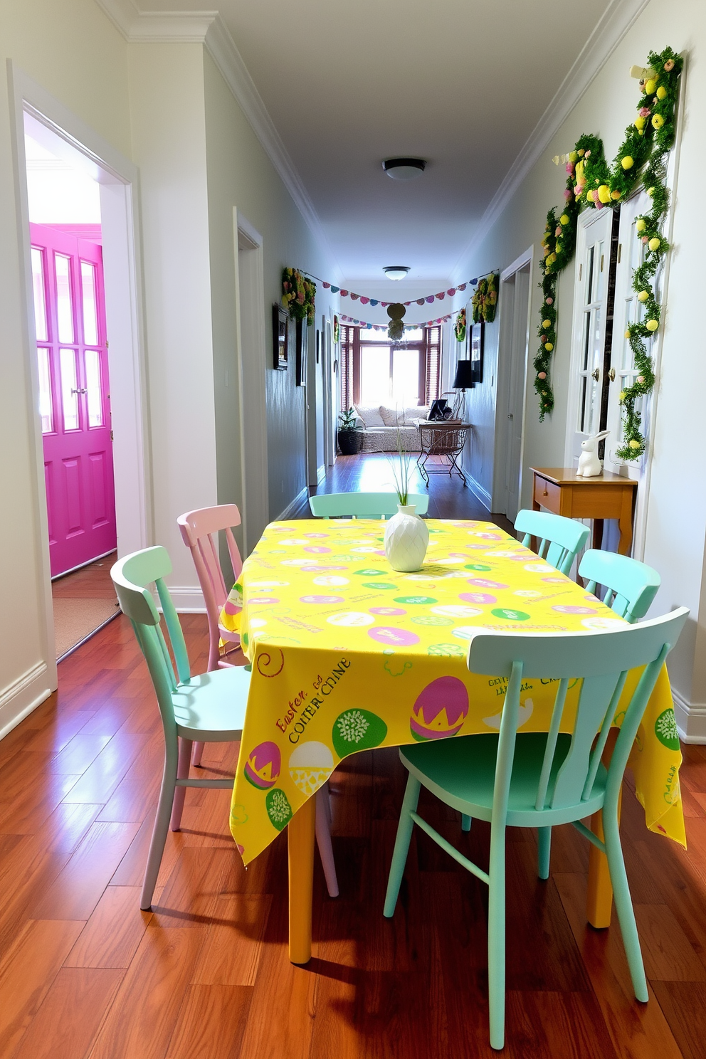 Hallway Easter Decorating Ideas 19