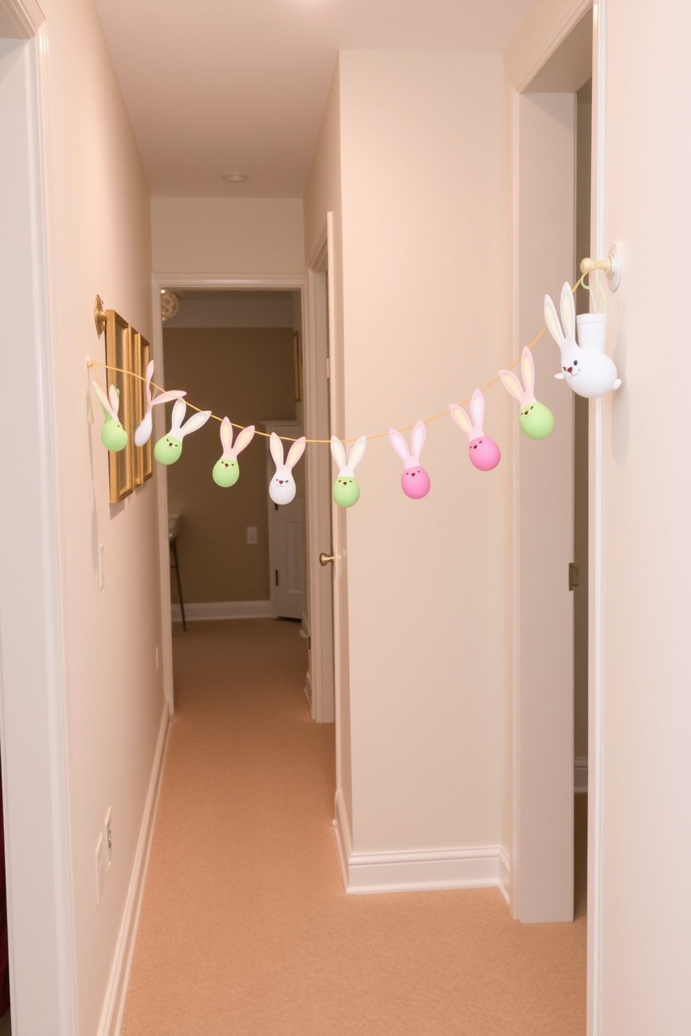 Hallway Easter Decorating Ideas 28