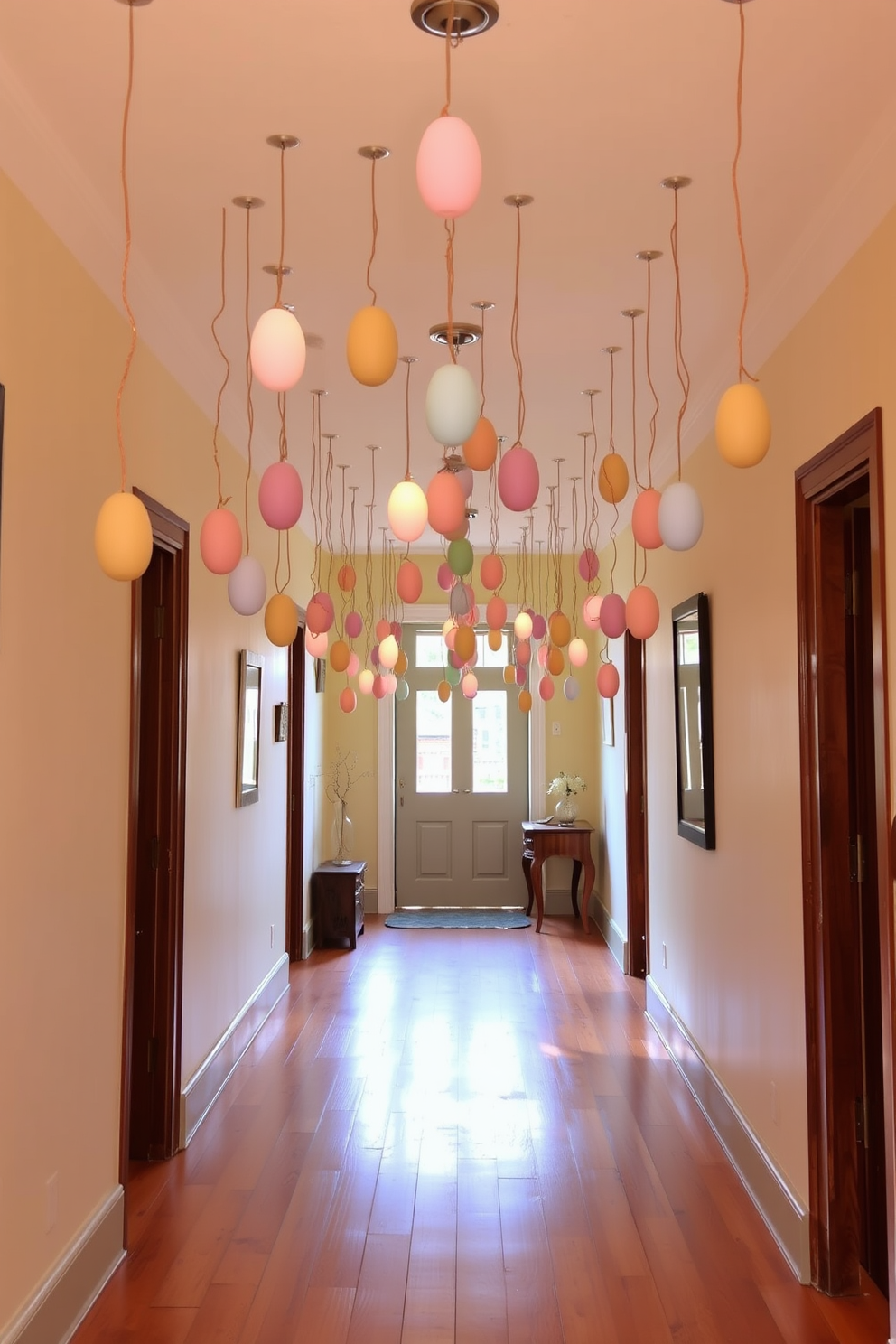 Hallway Easter Decorating Ideas 7