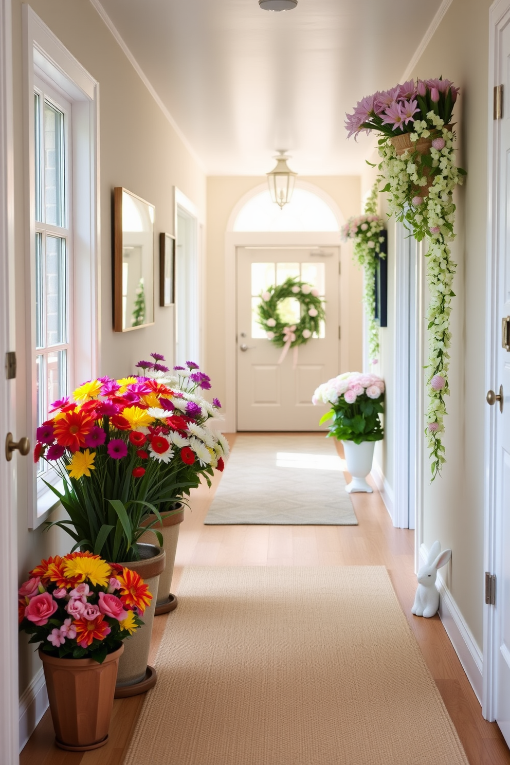 Hallway Easter Decorating Ideas 8