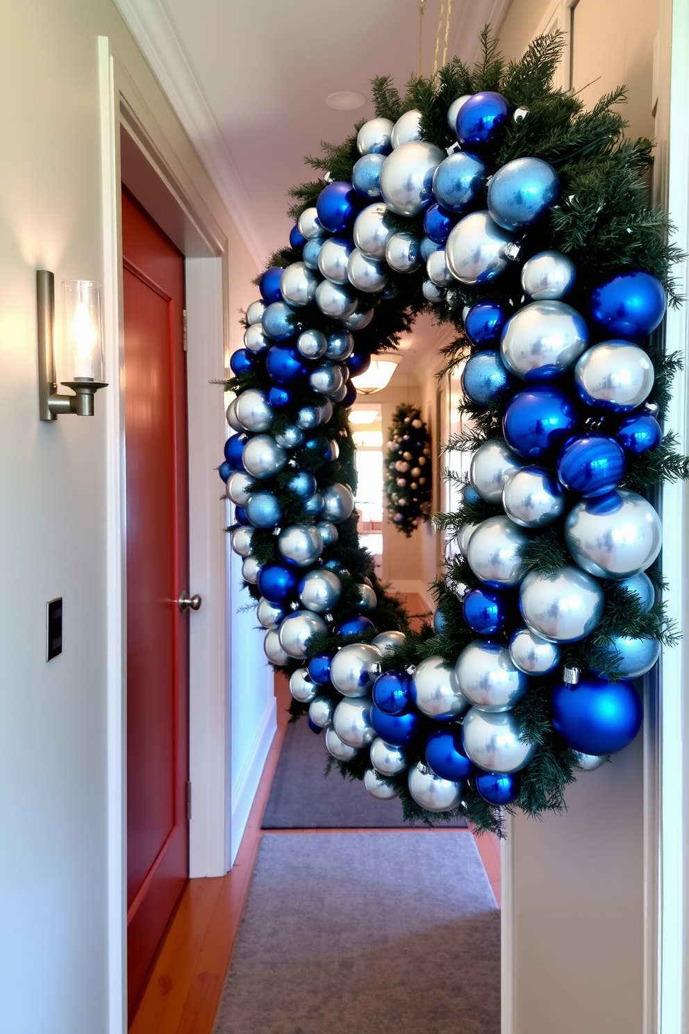 Hallway Hanukkah Decorating Ideas 13