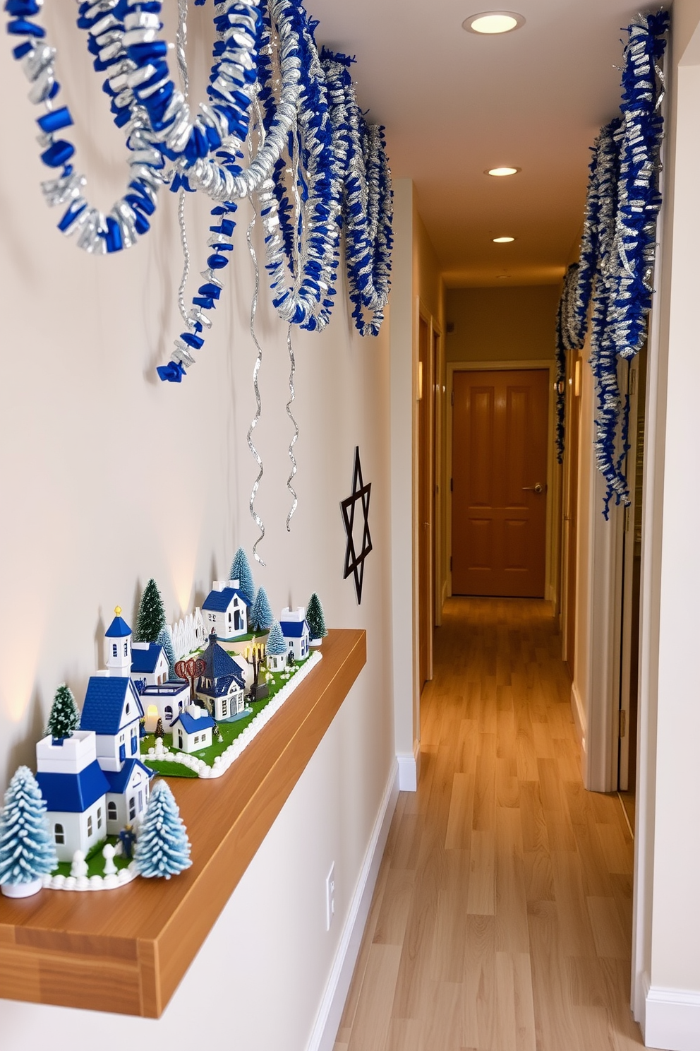 Hallway Hanukkah Decorating Ideas 14