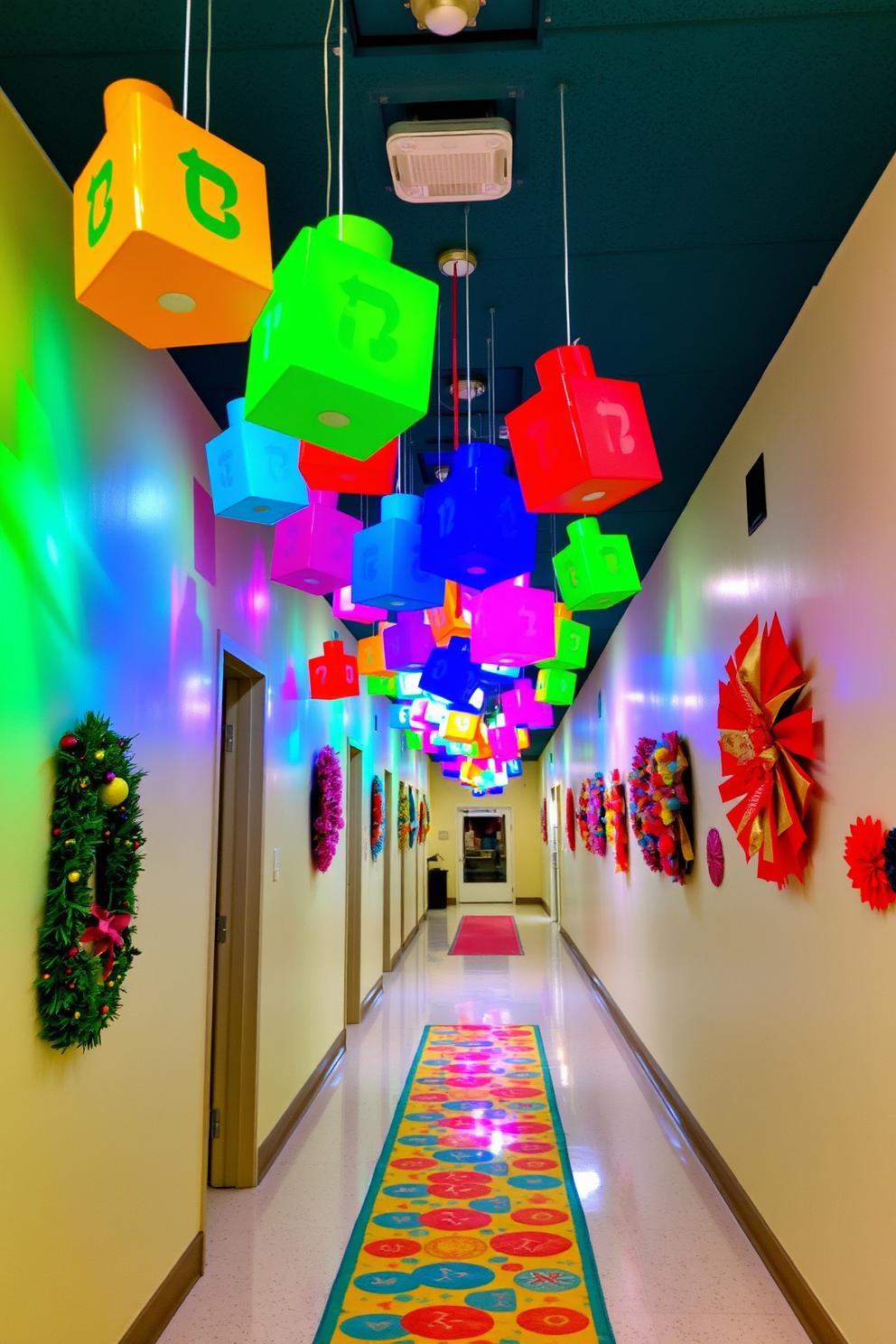 Hallway Hanukkah Decorating Ideas 2