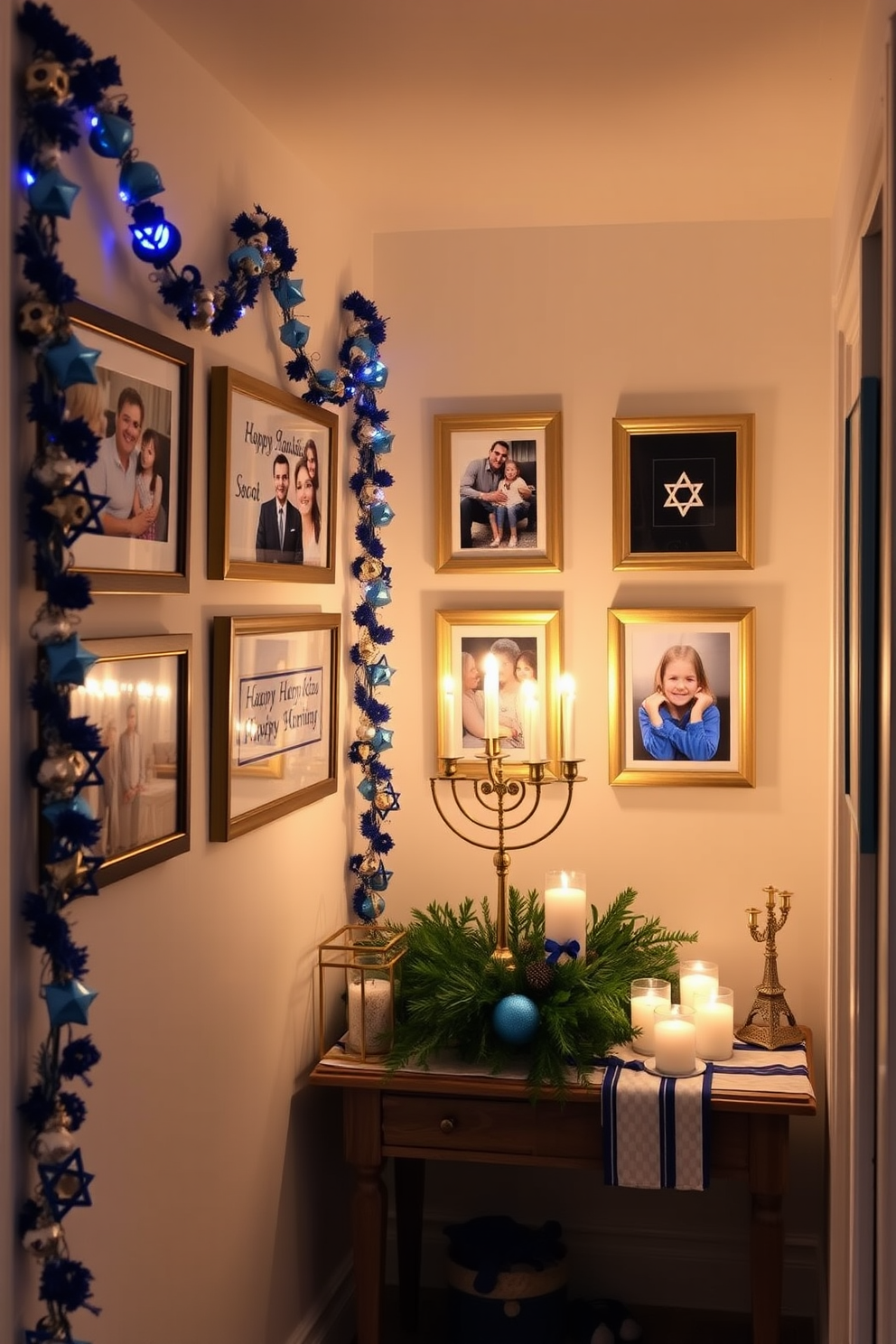 Hallway Hanukkah Decorating Ideas 20