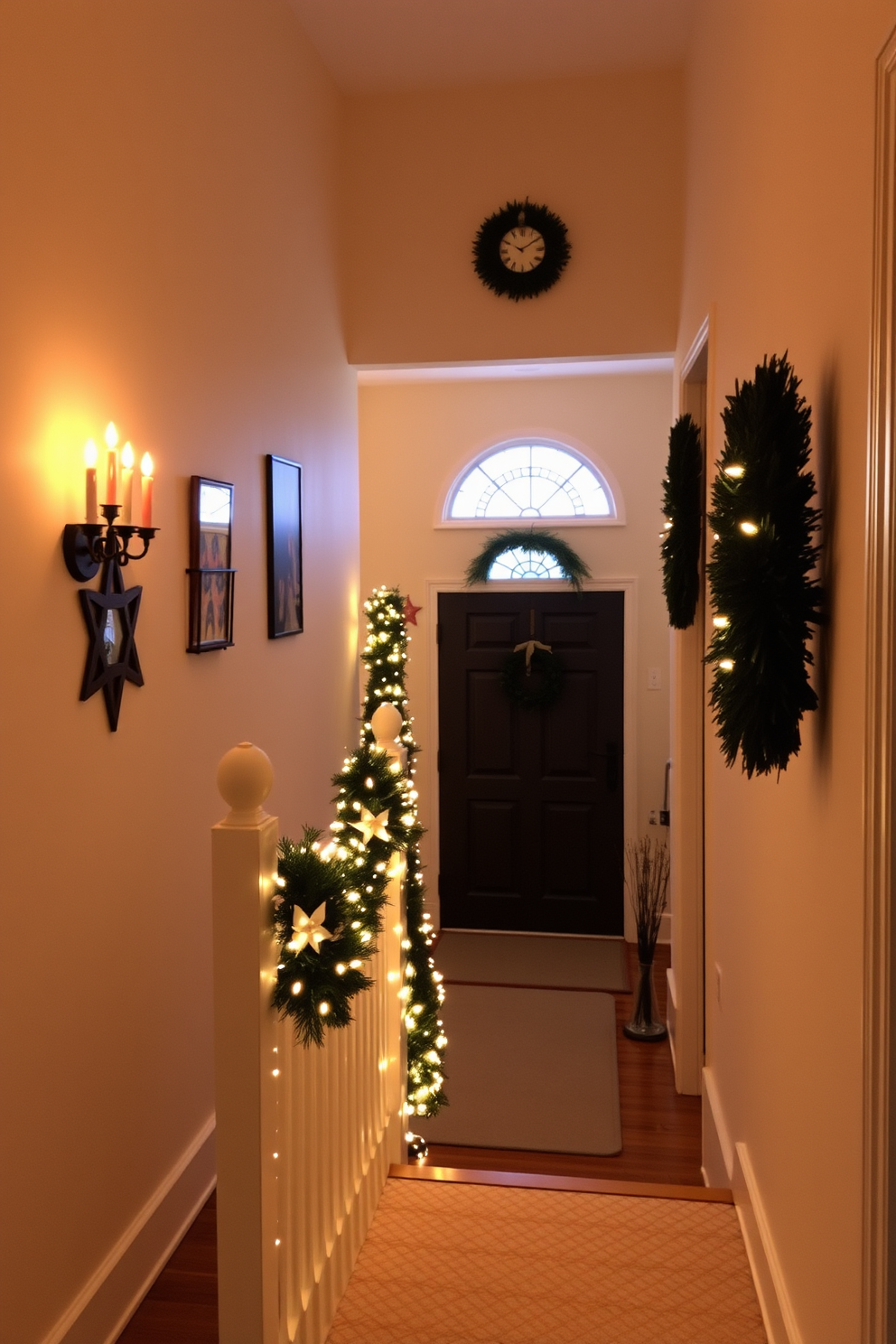 Hallway Hanukkah Decorating Ideas 23