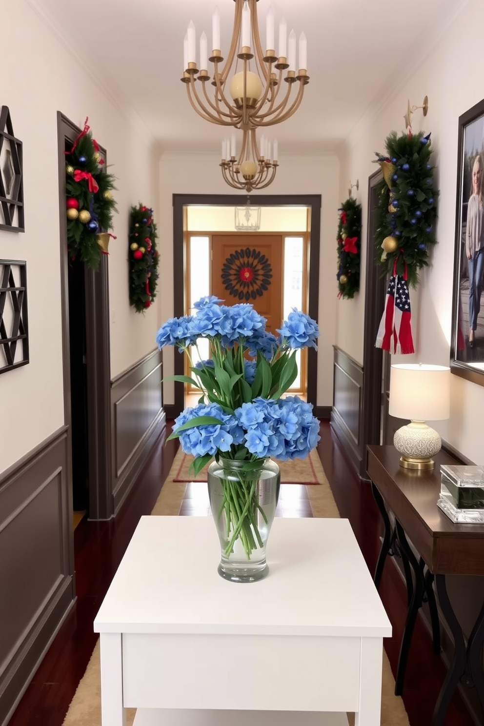 Hallway Hanukkah Decorating Ideas 28