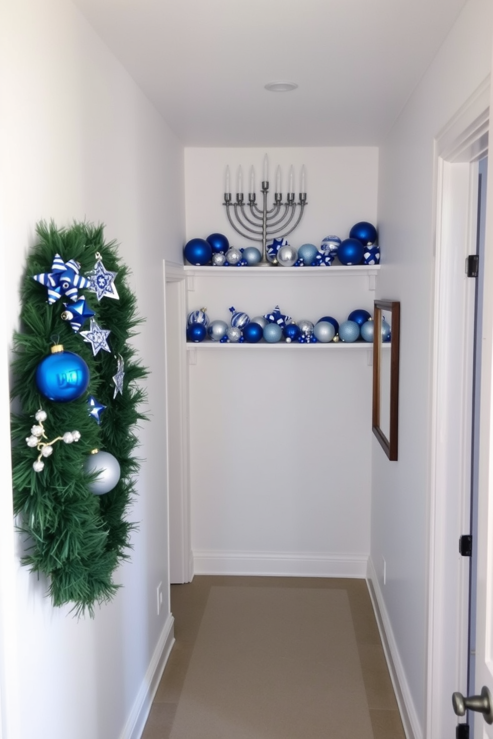 Hallway Hanukkah Decorating Ideas 3