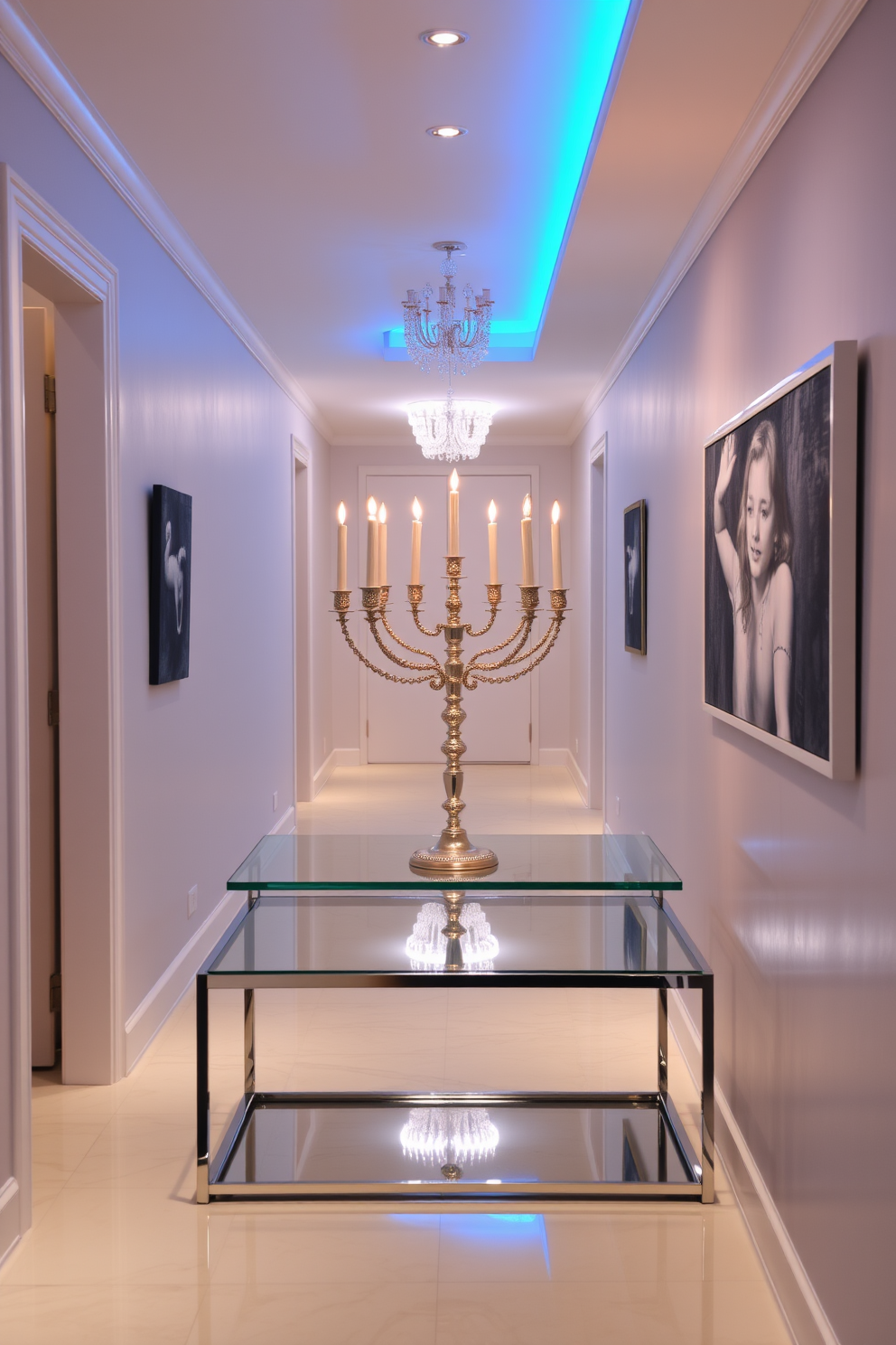 Hallway Hanukkah Decorating Ideas 5