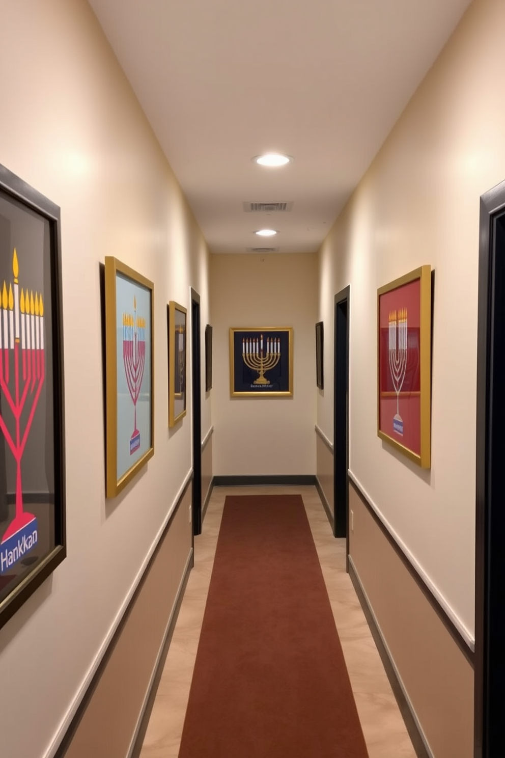 Hallway Hanukkah Decorating Ideas 6