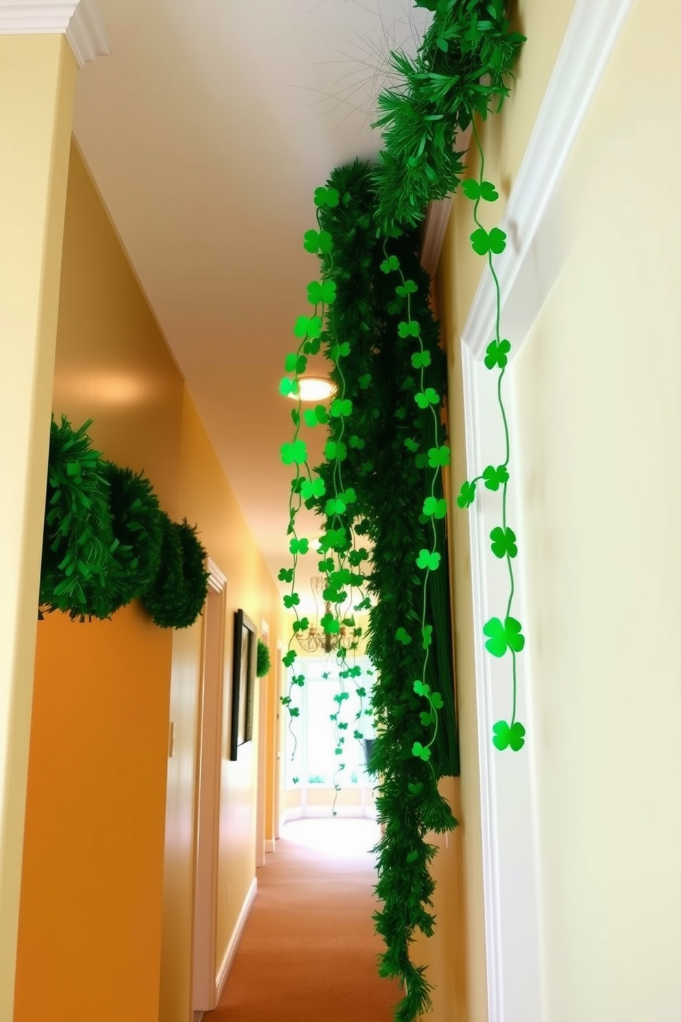 Hallway St Patricks Day Decorating Ideas 1