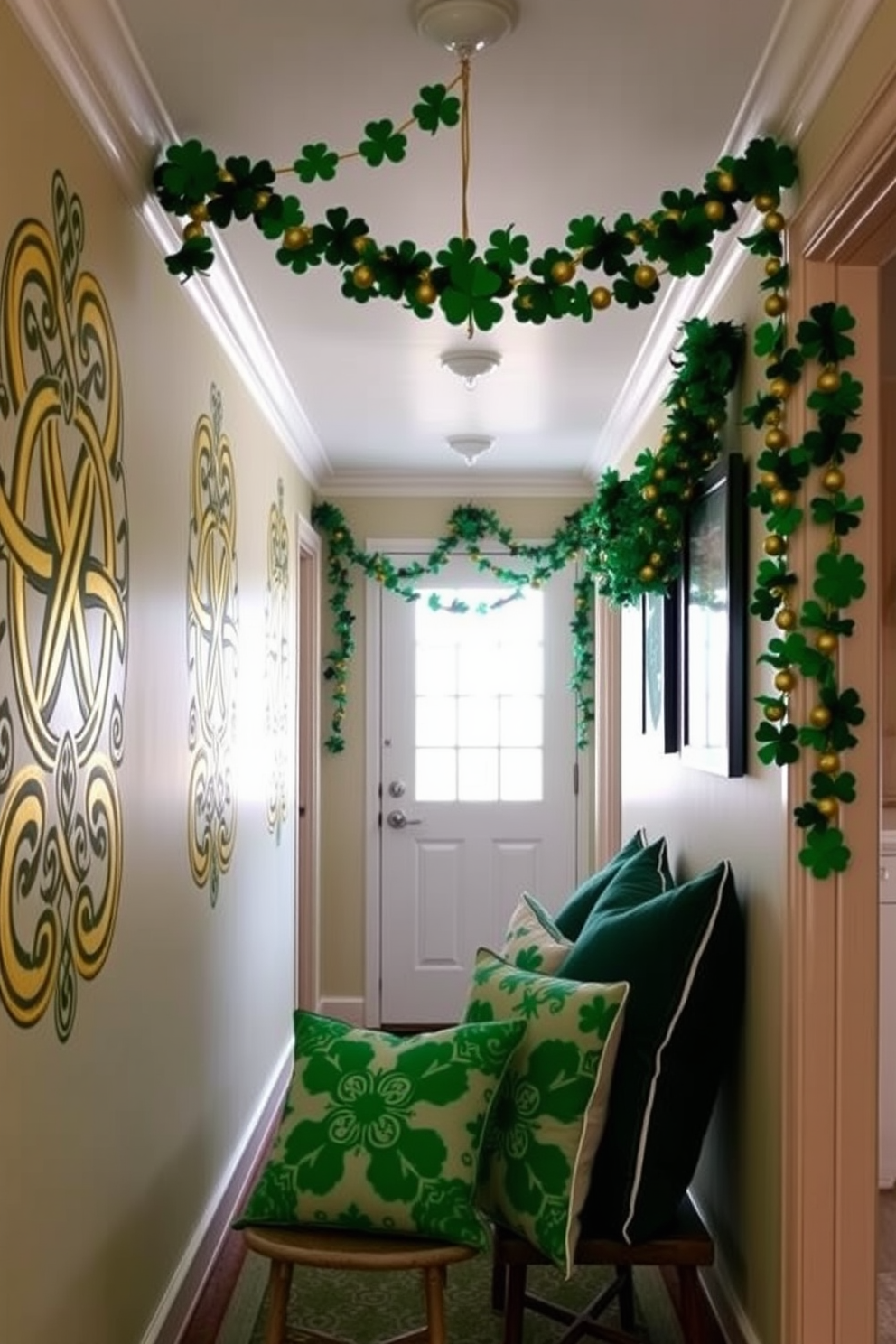 Hallway St Patricks Day Decorating Ideas 12