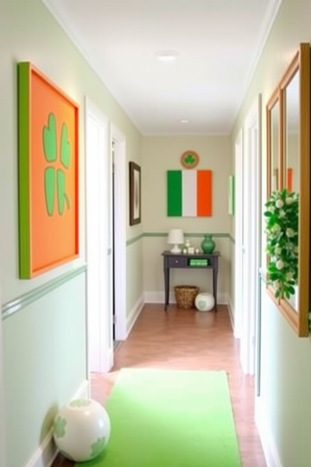 Hallway St Patricks Day Decorating Ideas 18