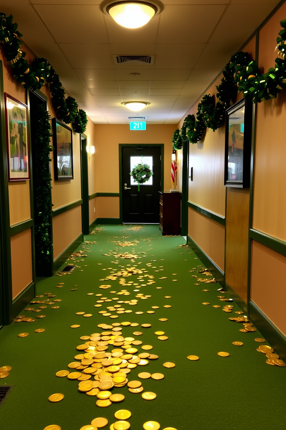 Hallway St Patricks Day Decorating Ideas 2