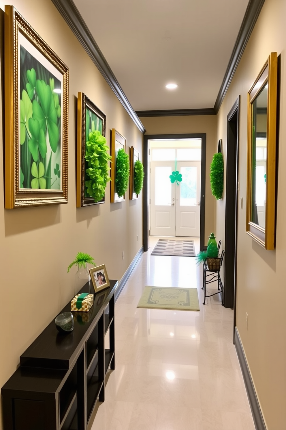 Hallway St Patricks Day Decorating Ideas 23