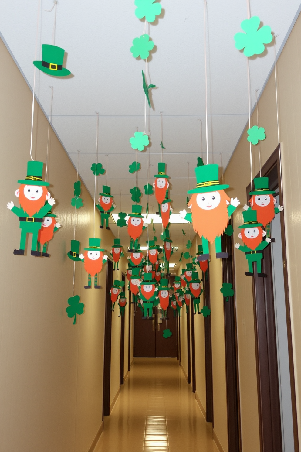 Hallway St Patricks Day Decorating Ideas 8