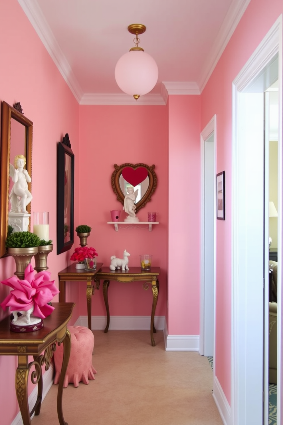 Hallway Valentines Day Decorating Ideas 12