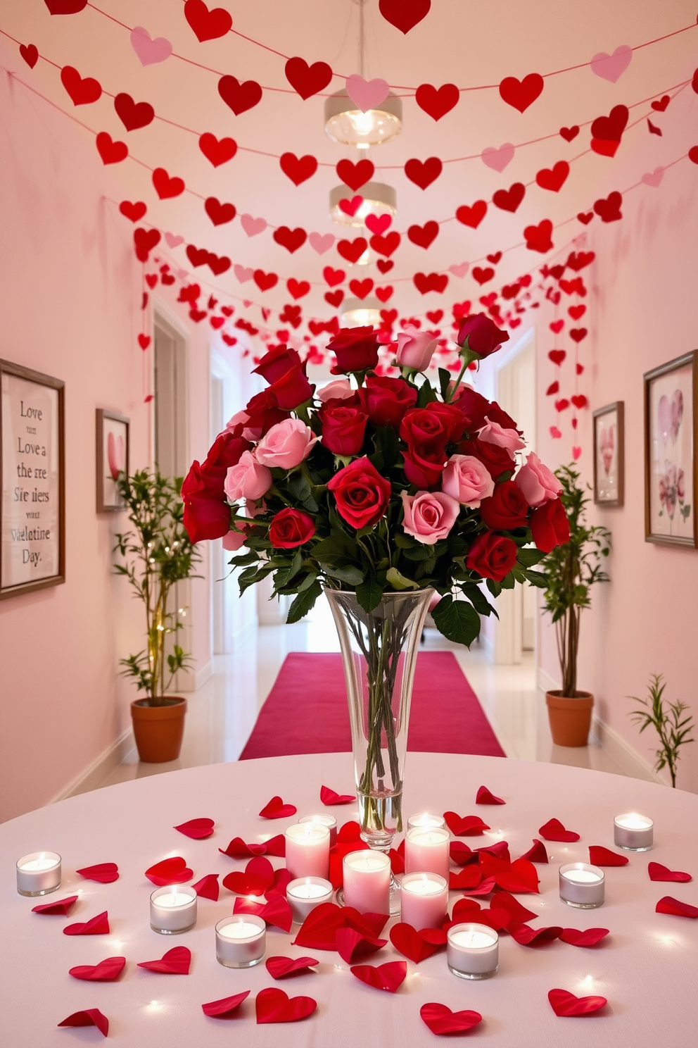 Hallway Valentines Day Decorating Ideas 17