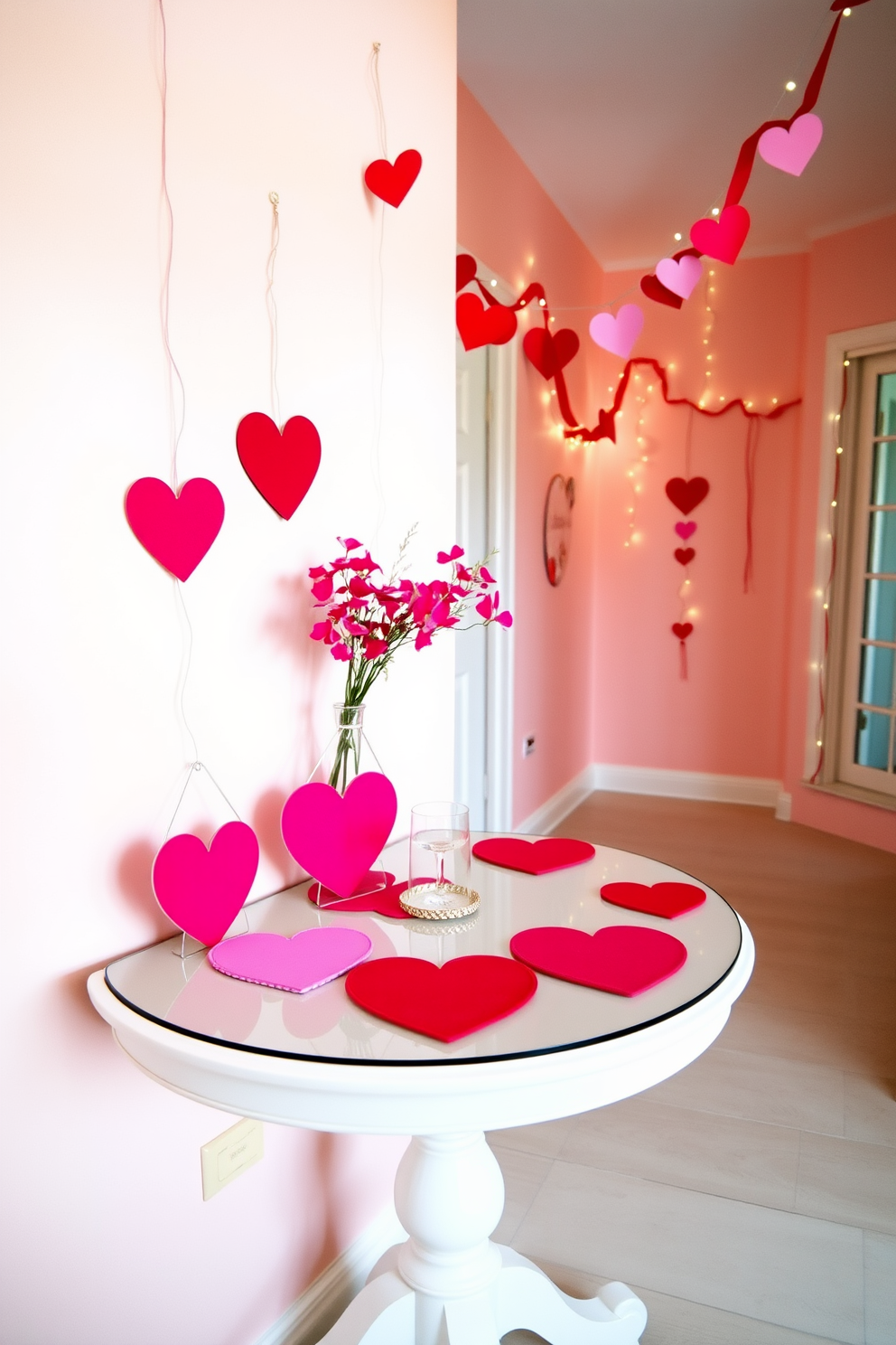 Hallway Valentines Day Decorating Ideas 26