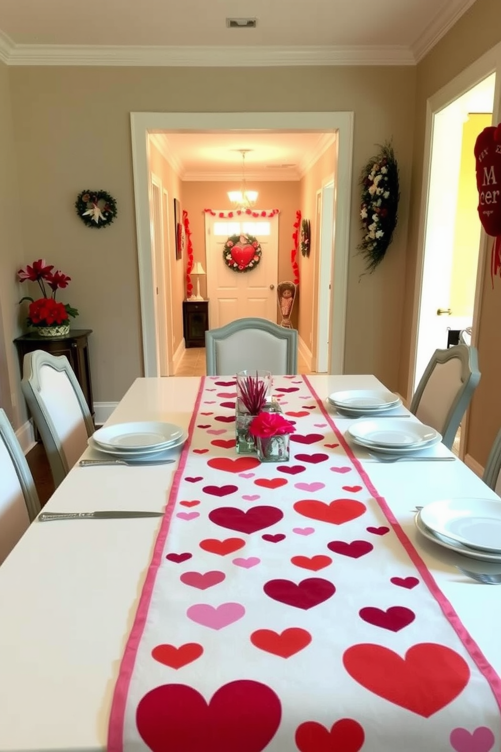 Hallway Valentines Day Decorating Ideas 27