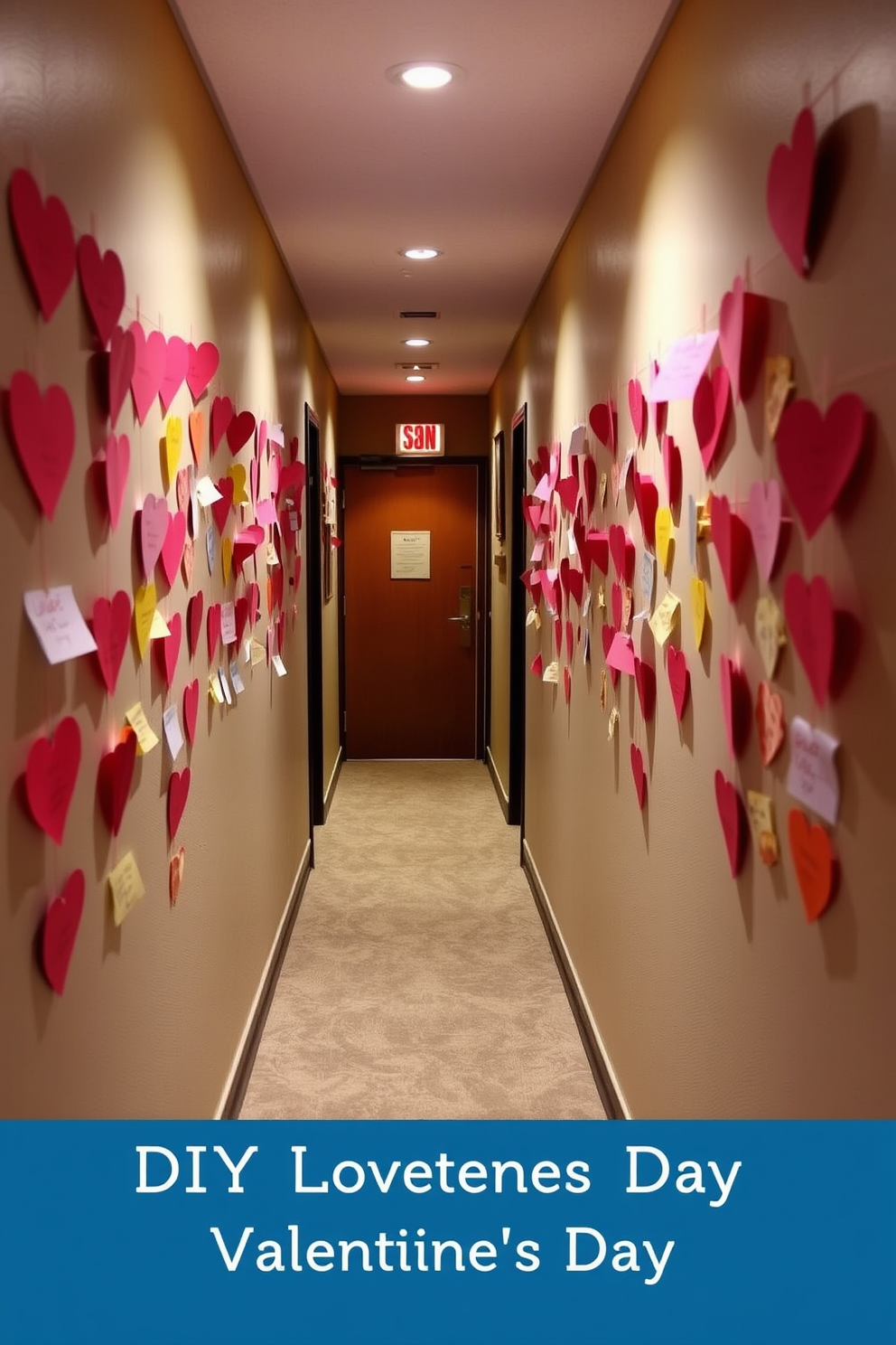 Hallway Valentines Day Decorating Ideas 3