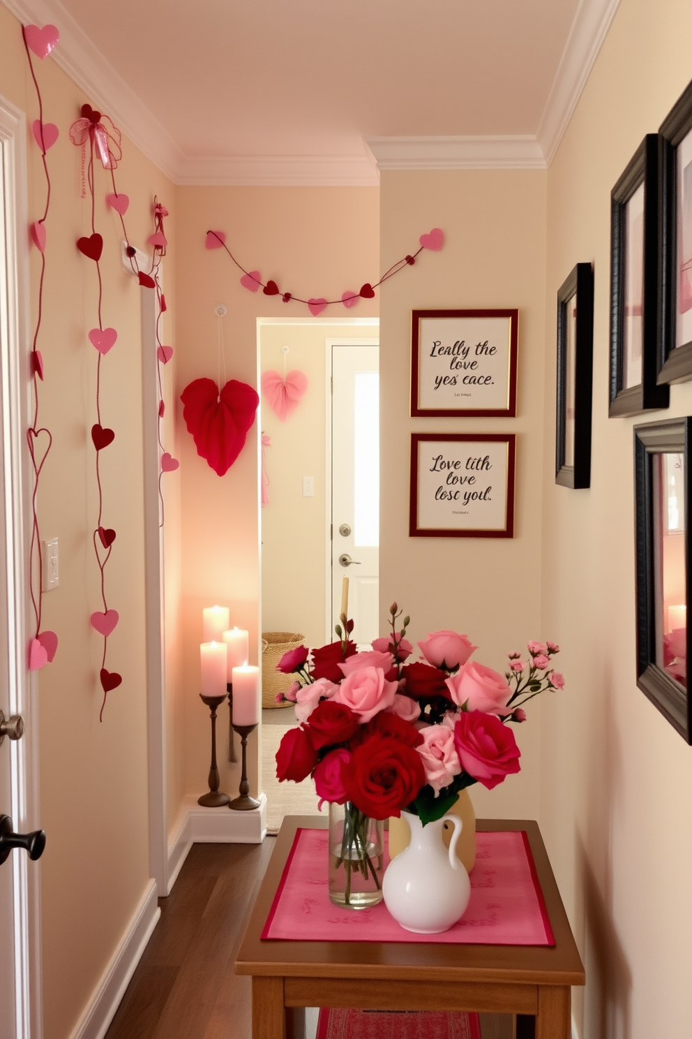 Hallway Valentines Day Decorating Ideas 30