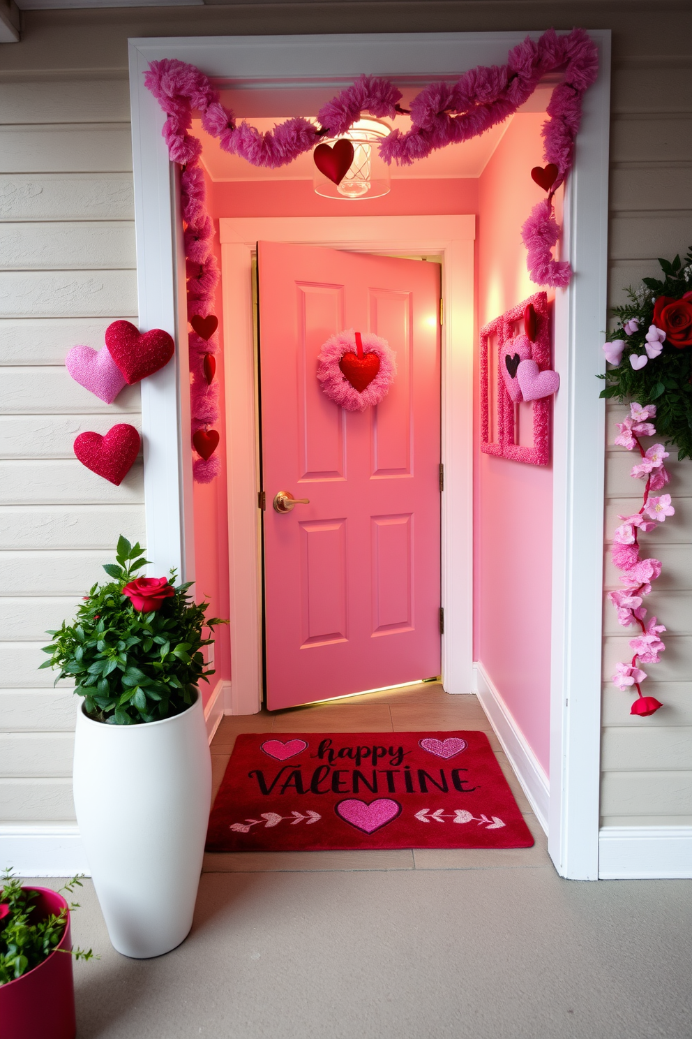 Hallway Valentines Day Decorating Ideas 7