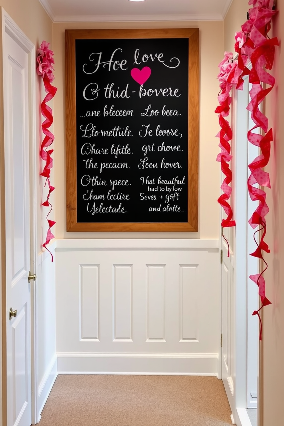 Hallway Valentines Day Decorating Ideas 8