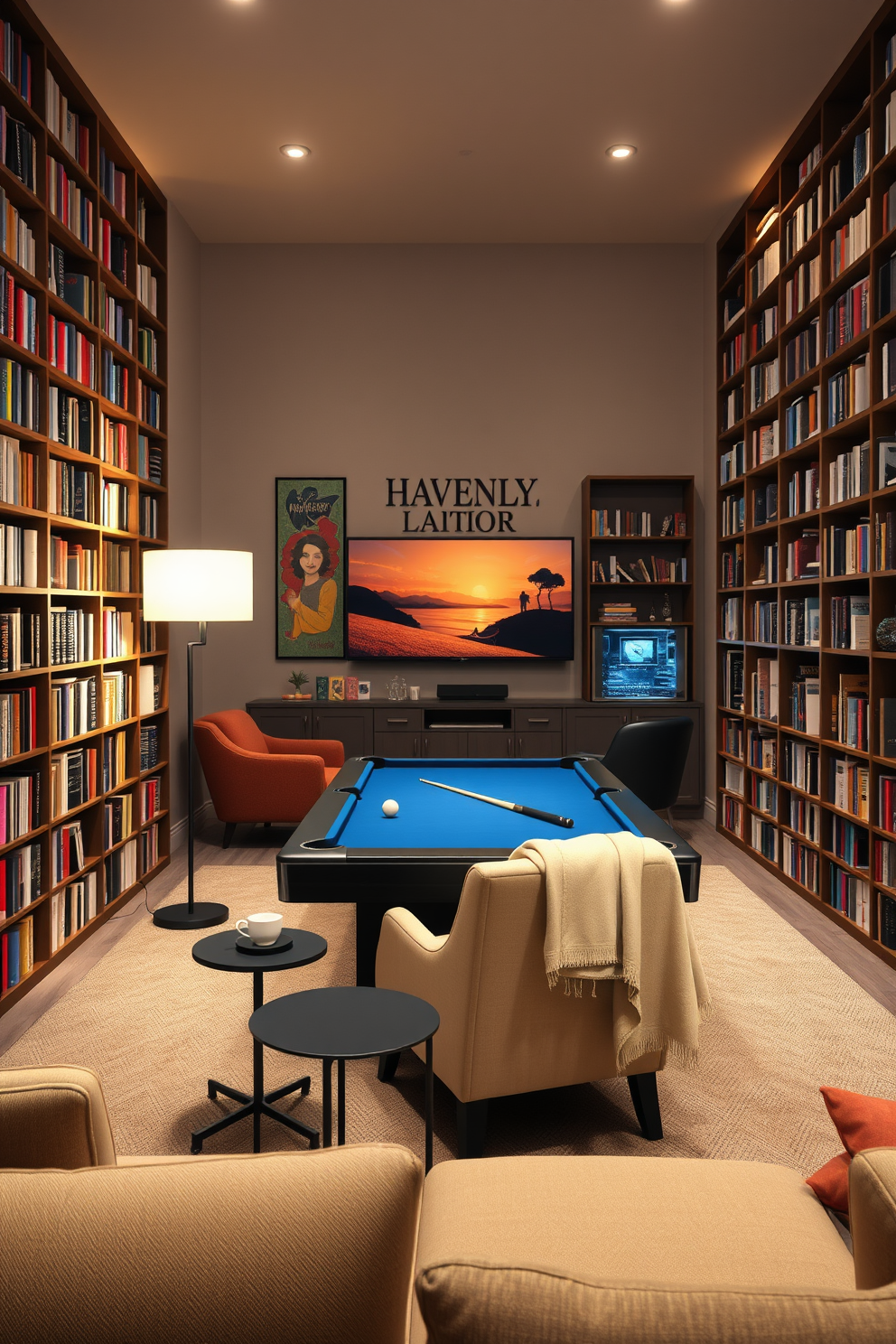 Havenly Game Room Design Ideas 24