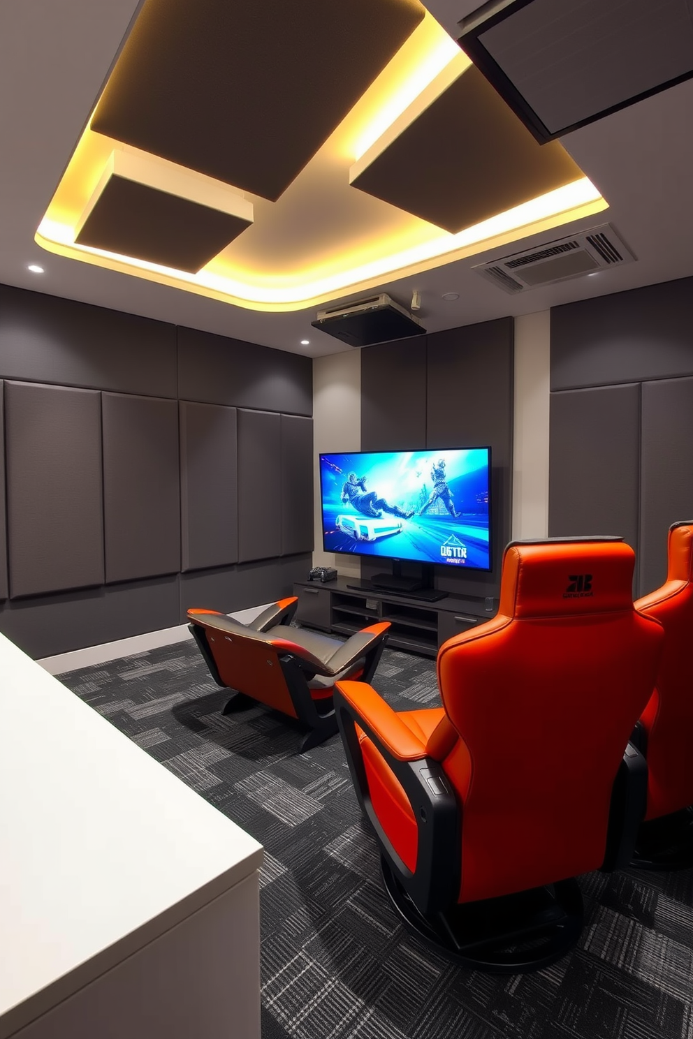 Highrise Game Room Design Ideas 11