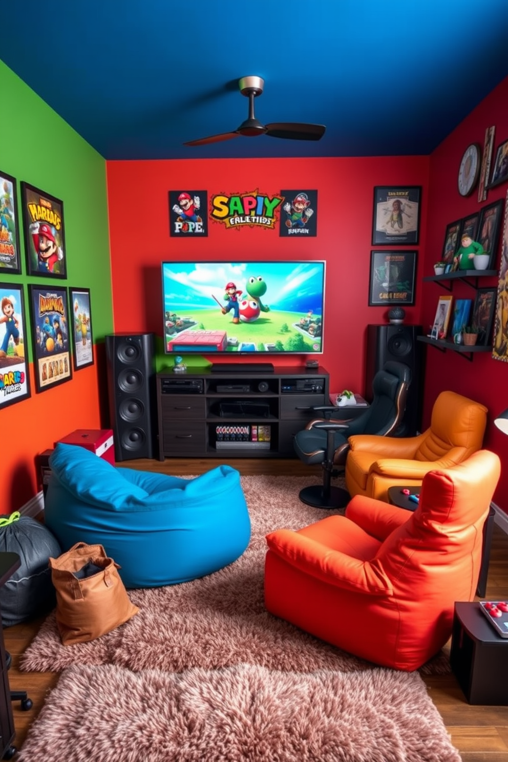 Highrise Game Room Design Ideas 5