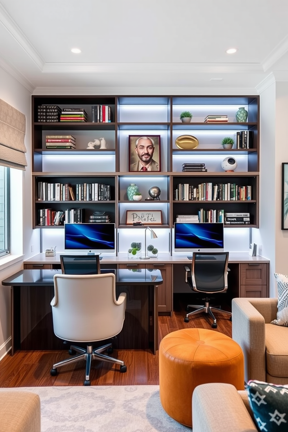 His And Hers Home Office Design Ideas 27