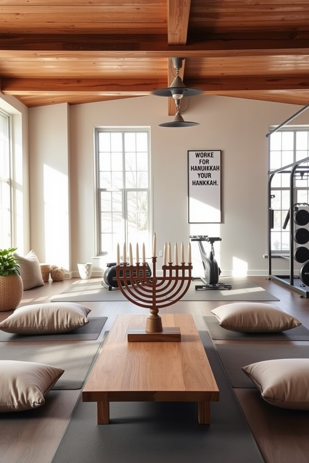 Home Gym Hanukkah Decorating Ideas 11