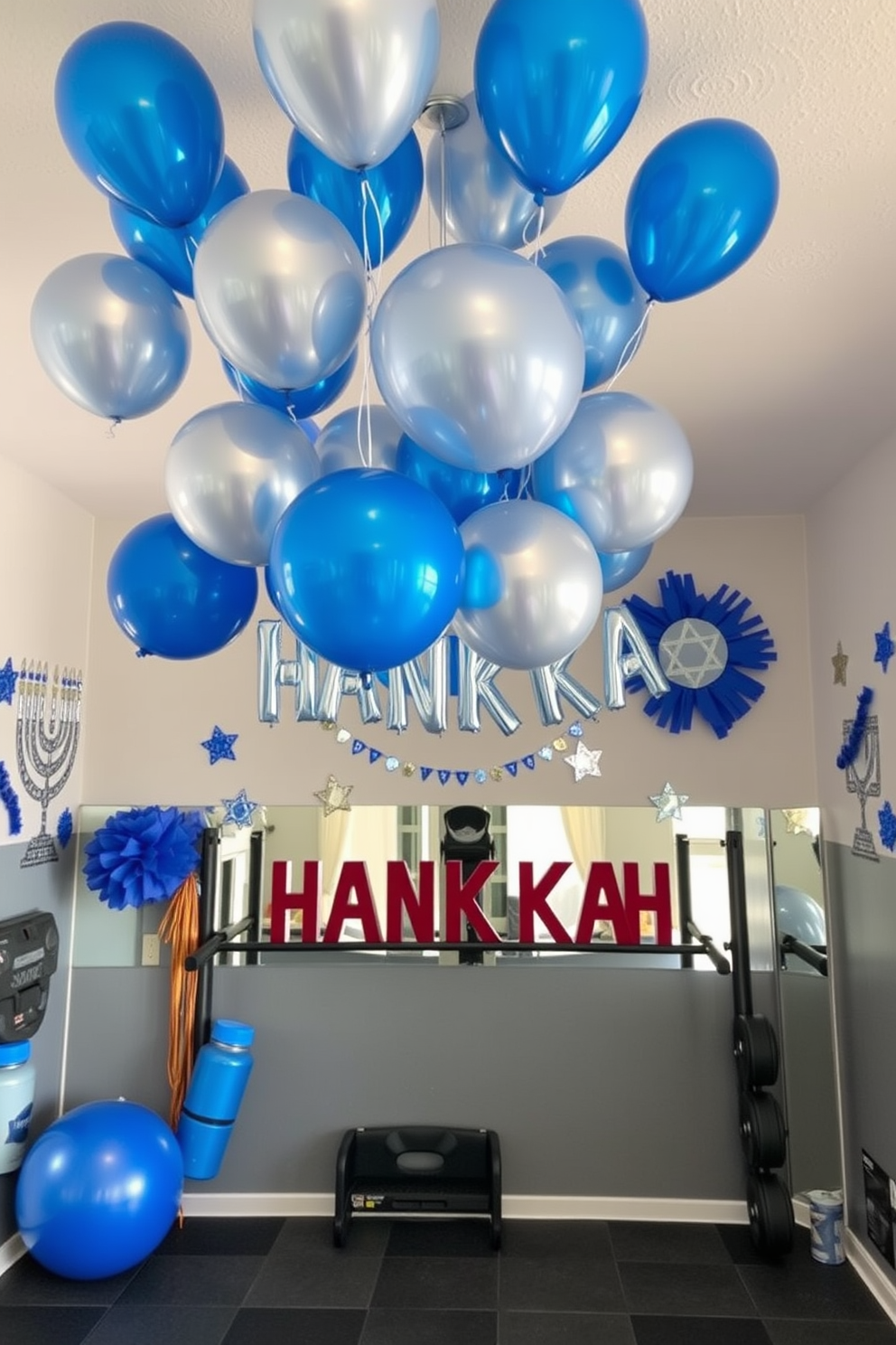 Home Gym Hanukkah Decorating Ideas 14