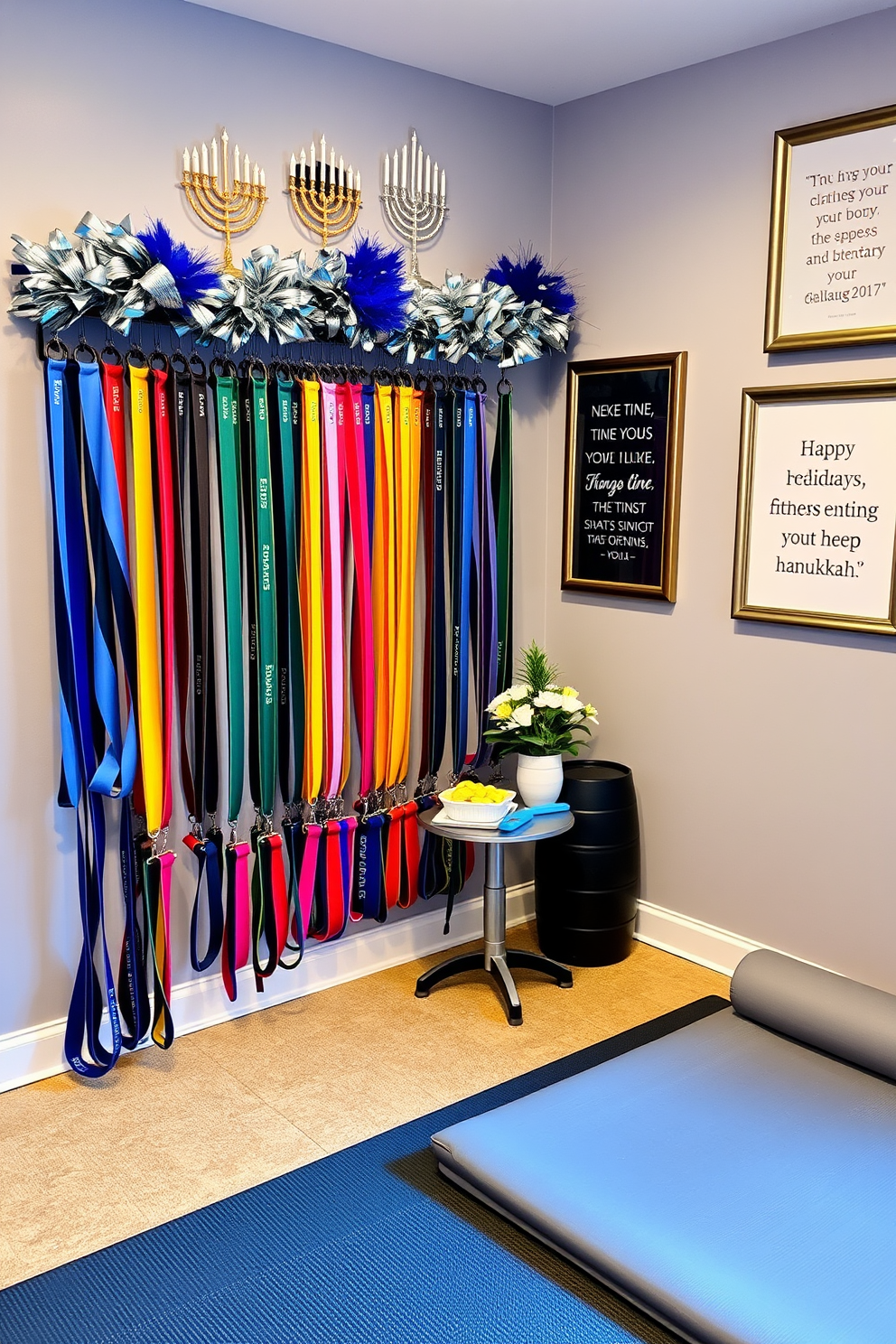 Home Gym Hanukkah Decorating Ideas 15