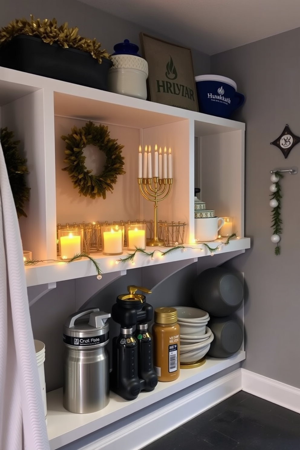 Home Gym Hanukkah Decorating Ideas 16