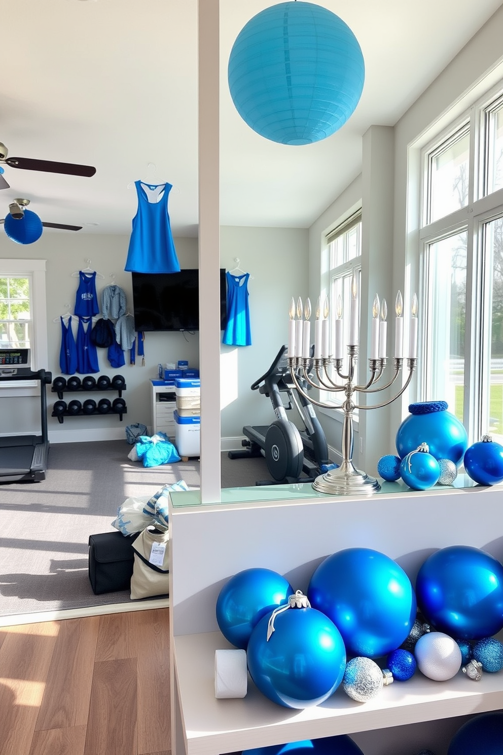 Home Gym Hanukkah Decorating Ideas 2