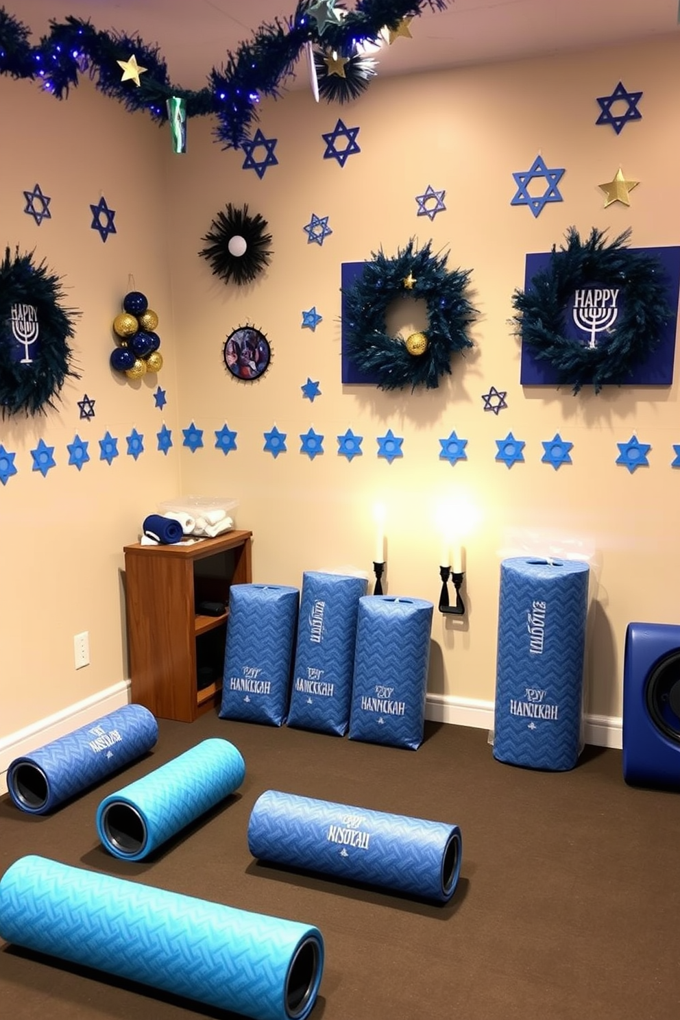 Home Gym Hanukkah Decorating Ideas 21