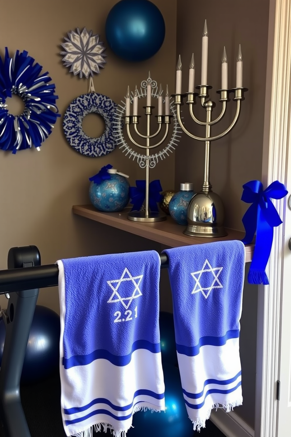 Home Gym Hanukkah Decorating Ideas 30