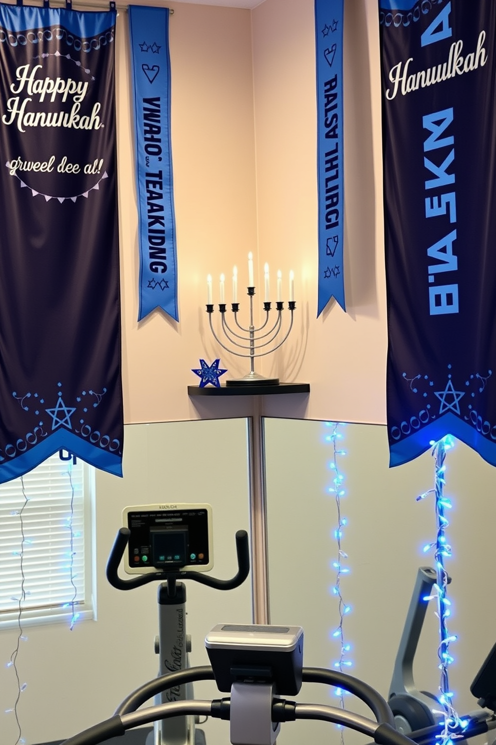 Home Gym Hanukkah Decorating Ideas 9