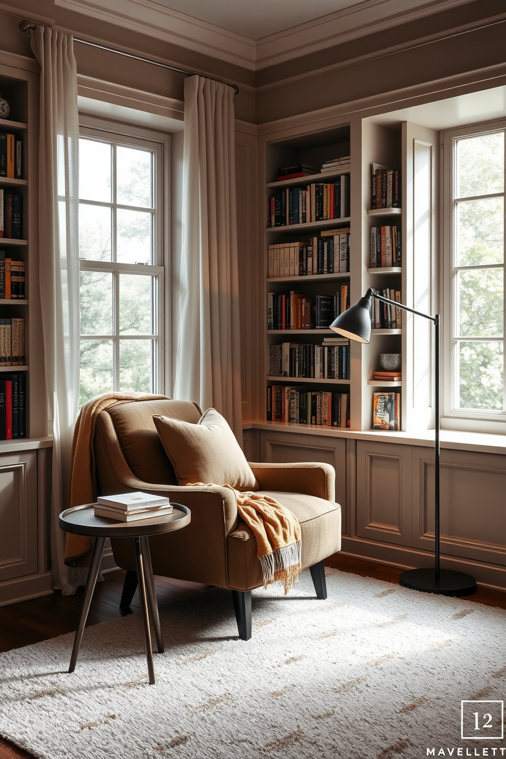 Home Library Design Ideas 1